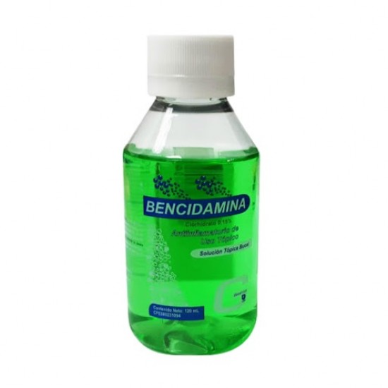BENCIDAMINA 015% X 120ML SOL TOP BUCAL COFASA