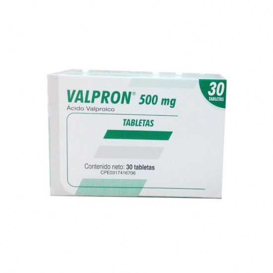 VALPRON FARMA 500MG X30TAB