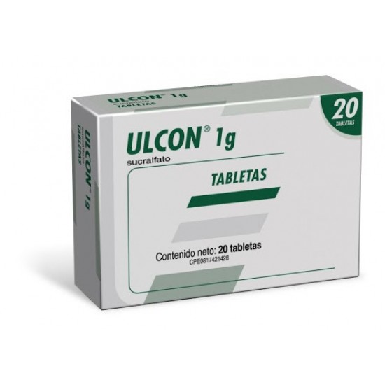 ULCON 1G X 20TAB SUCRALFATO FARMA
