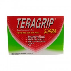 TERAGRIP SUPRA FARMA X 10 TABLETAS