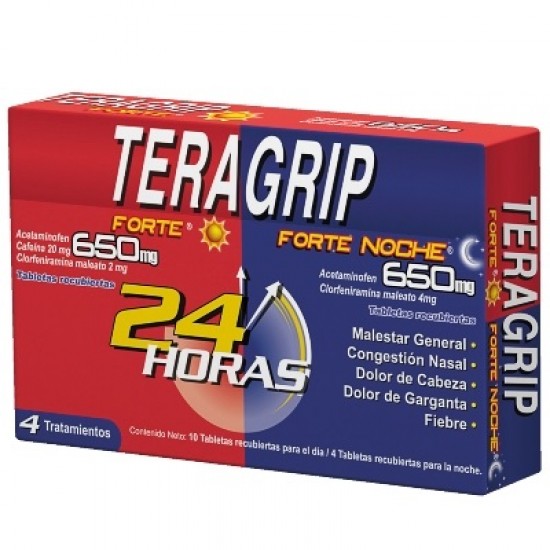 TERAGRIP FORTE 24HORAS FARMA X14TAB