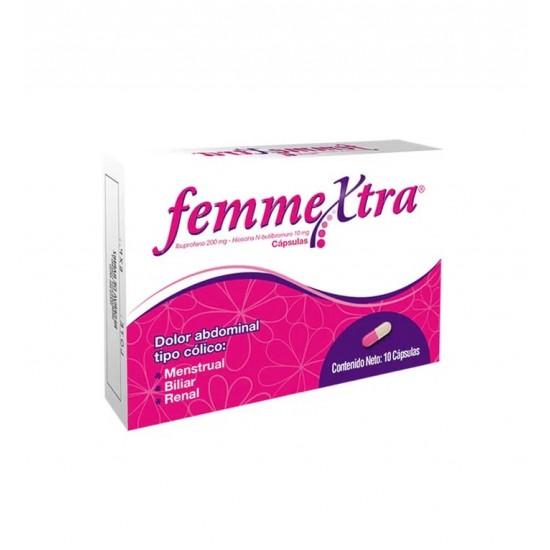 FEMMEXTRA 200MG-10MG X 10CAPS FARMA