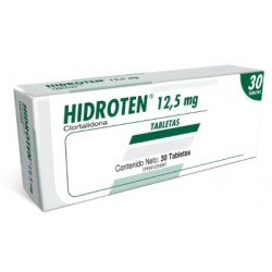 HIDROTEN FARMA 125MG X 30TAB.