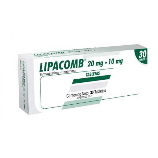 LIPACOMB 20MG 10MG X 30TAB
