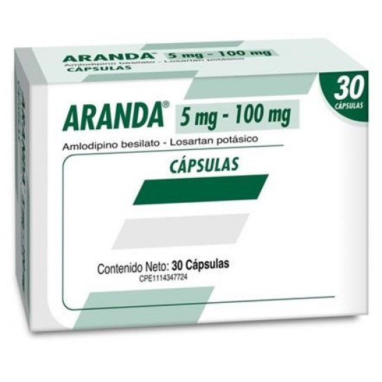 ARANDA FARMA 5MG/100MG X30TAB