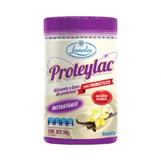 PROTEINA LUMALAC 500GR VAINILLA INSTANTANEO