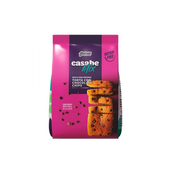 MEZCLA CASABE MIX 540GR C/CHOCOHIPS