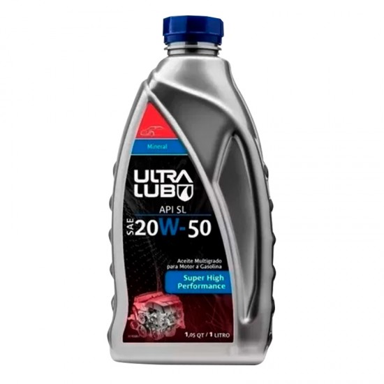 ACEITE ULTRA LUB 1LT 20W50 MINERAL