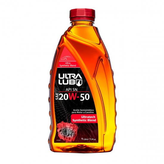 ACEITE ULTRA LUB 1LT 20W50 SEMISINTETICO