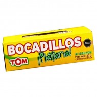 BOCADILLOS TOM 20UND PLATANO