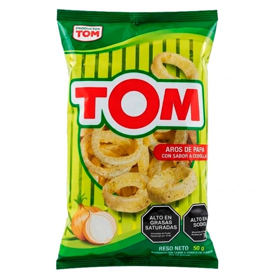 AROS DE CEBOLLA TOM 50GR