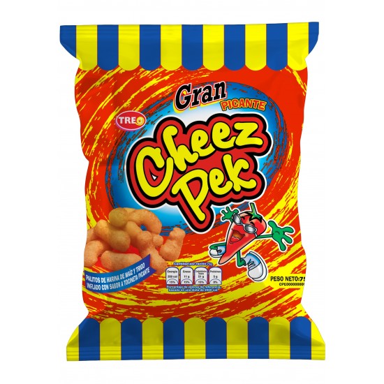 PALITOS CHEEZ PEK 75GR GRAN PICANTE