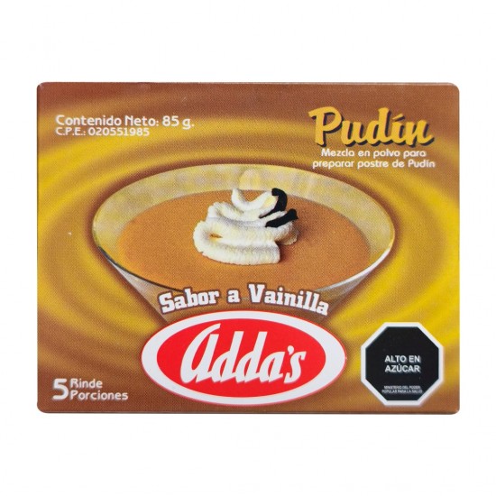 PUDIN ADDAS 85GR VAINILLA
