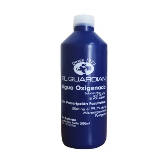 AGUA OXIGENADA EL GUARDIAN 500ML