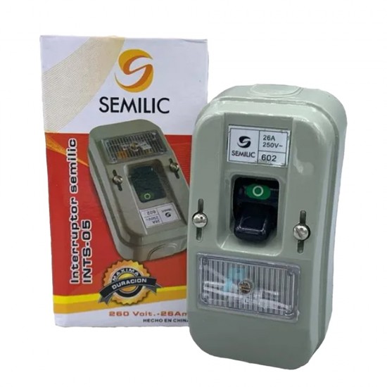 INTERRUPTOR 602 25A-250V SEMILIC
