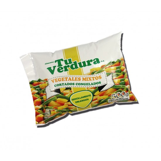 VEGETALES TUVERDURA  500GR MIXTOS