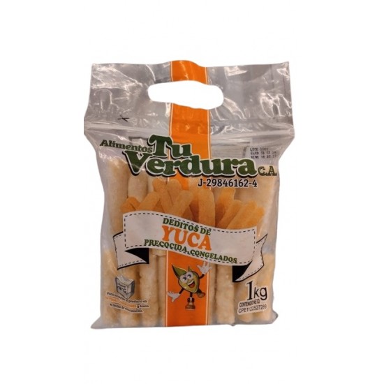 PALITOS DE YUCA TUVERDURA 1KG PRECOCIDOS