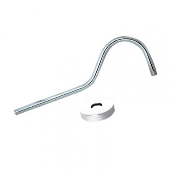 BRAZO DE DUCHA 40CMC/ROSETA CROMADO MOD CISNE