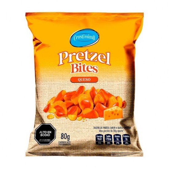 PRETZEL CRUSTISSIMO 80GR QUESO