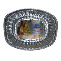 BANDEJA ALUM SKY HOME 45X36CM OVALADA