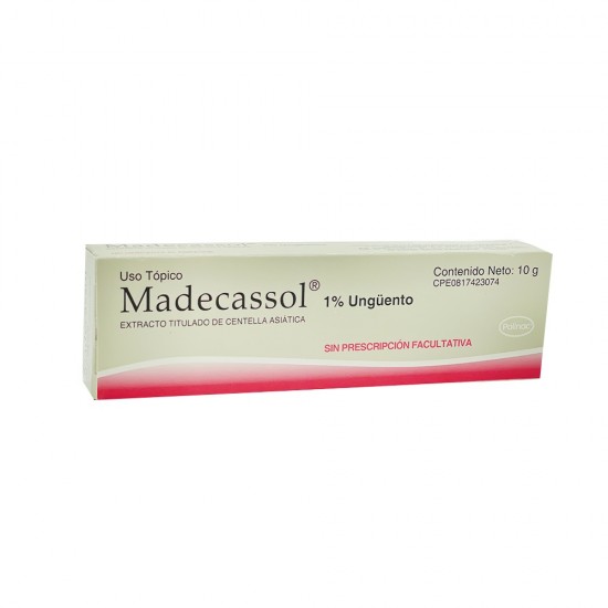 MADECASSOL POLINAC 1% X10GR UNGUENTO