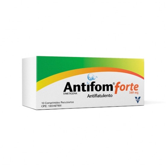 ANTIFOM FORTE VARGAS 160MG X10TAB