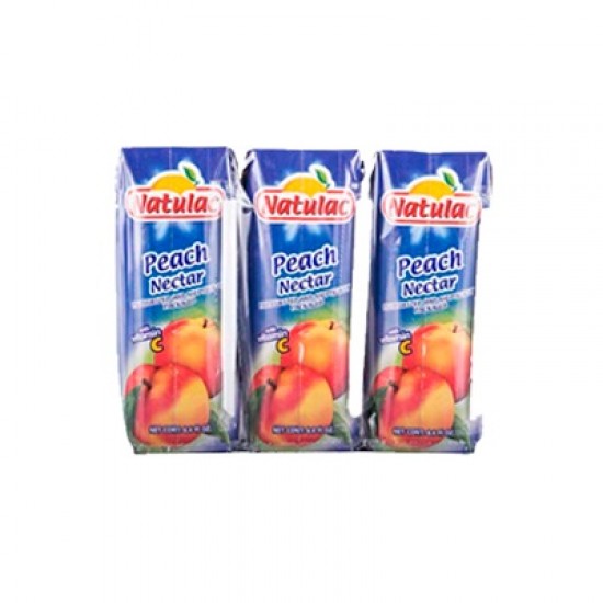 JUGO NATULAC 250ML DURAZNO TRIPACK
