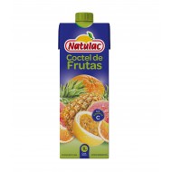 JUGO NATULAC 1L COCTEL DE FRUTAS UHT