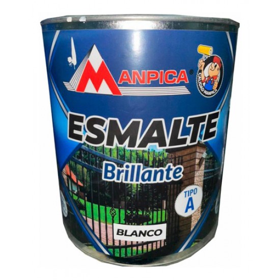 ESMALTE BLANCO BTE MANPICA 1/4 G