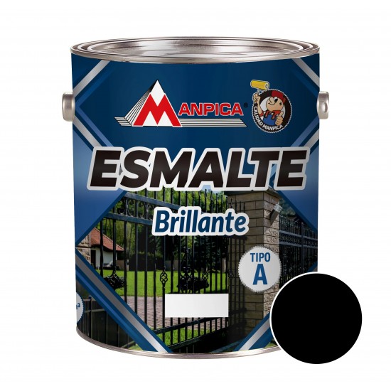 ESMALTE NEGRO BTE MANPICA 1/4 G
