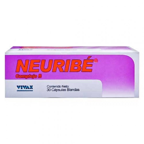 NEURIBE VIVAX X 30 CAPSULAS BLANDAS