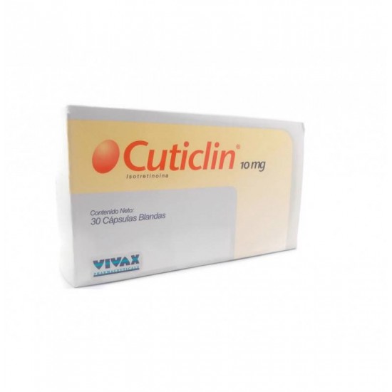 CUTICLIN VIVAX 10MG X30TAB