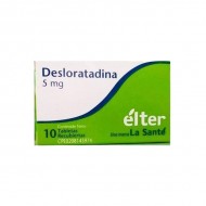 DESLORATADINA 5MG X 10TABLETAS LA SANTE