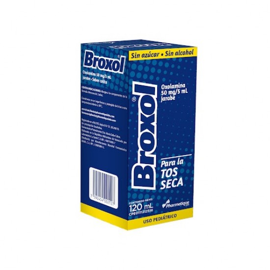 BROXOL TOS SECA 120ML JBE PED SIN AZUCAR PHARMETIQUE