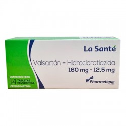 VALSARTAN HCT 160MG 125MGX14TAB LA SANTE