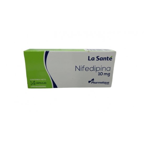 NIFEDIPINA 10MG X 14TAB LA SANTE