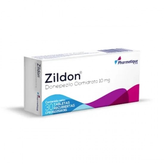 ZILDON 10MG X 30TABL DONEPEZILO PHARMETIQUE