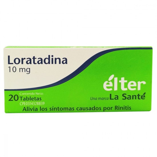 LORATADINA ELTER 10MG X20TAB