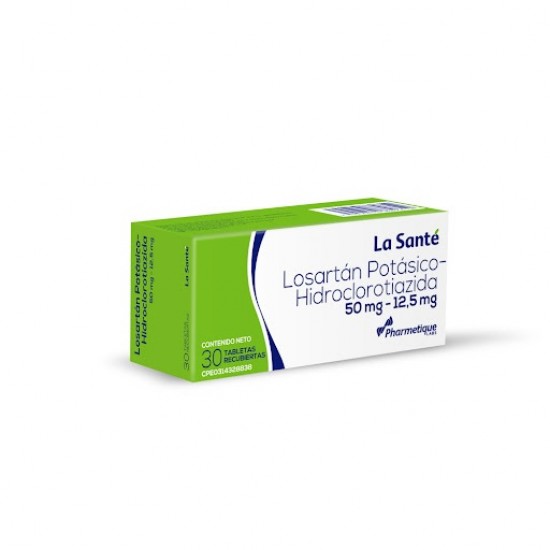 LOSARTAN HCT 50MG/125MG X 30TABL LA SANTE