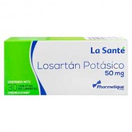 LOSARTAN POTASICO 50MG X 30TABL LA SANTE