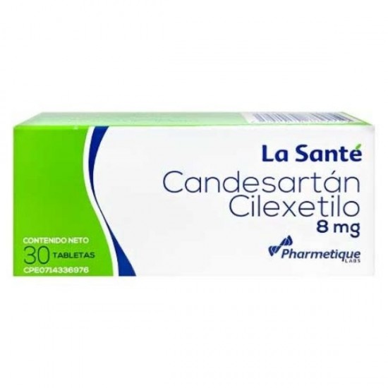 CANDESARTAN LA SANTE 8MG X 30TAB