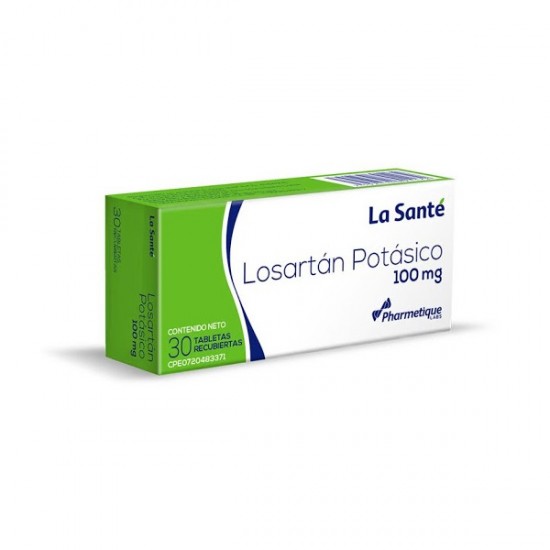 LOSARTAN POTASICO LA SANTE 100MG X30TAB