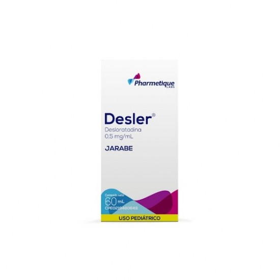 DESLER PED 05MG X 60ML JBE PHARMETIQUE
