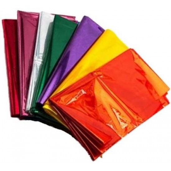 PAPEL CELOFAN COLORES SURTIDOS X UND
