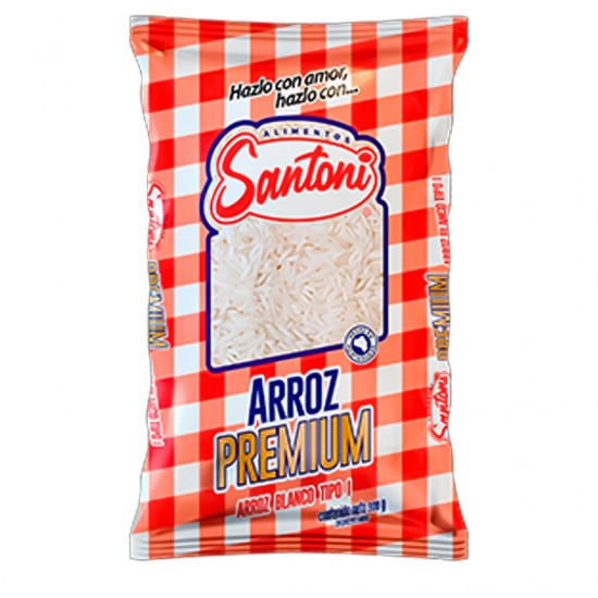 ARROZ  SANTONI 900GR PREMIUM TIPO 1