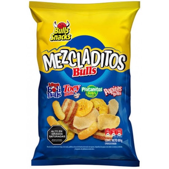 SNACKS BULL 80GR MEZCLADITOS