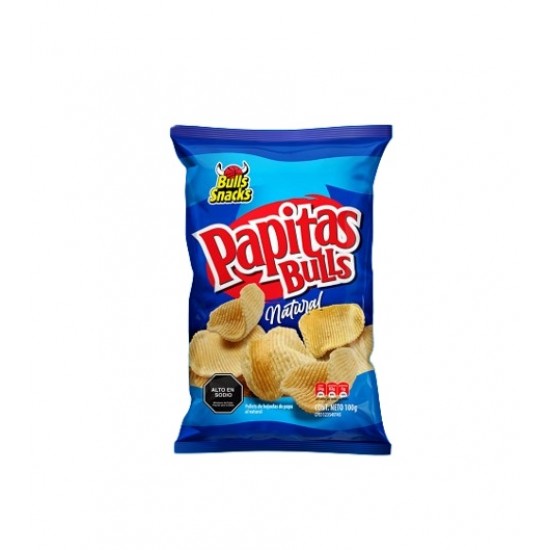 PAPAS BULLS SNACKS 100GR NATURAL