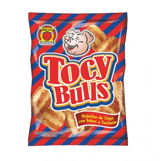 SNACK TOCY BULLS 45GR TOCINETA