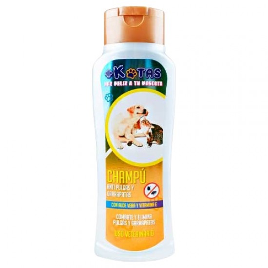 CHAMPU +KOTAS 400ML ANTI PULGA