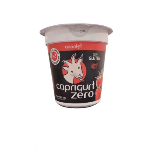 YOGURT ANANKE 135GR FRESA ZERO CAPRIGURT